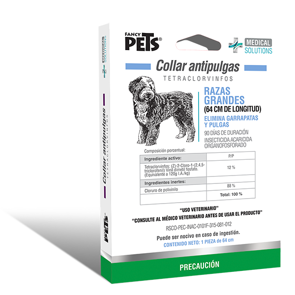 Ms Collar Antipulgas Para Razas Grandes (64 Cm) Fancy Pets para Perro Ms Collar Antipulgas Para Razas Grandes (64 Cm) Fancy Pets para Perro
